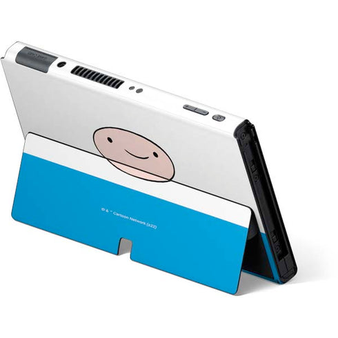 Adult Swim Adventure Time Finn Mertens Nintendo Switch OLED (2021) Skin